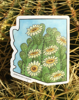 Wildflowers (dark) Sticker — Matte Vinyl Stickers - Cute, Funny, Pretty,  Waterproof | Shawna Smyth Studio - Shawna Smyth Studio - Bright and Happy